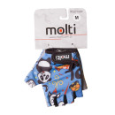 Rękawiczki row MOLTI BOY3 45104 niebieskie S