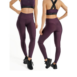 Leginsy damskie RADICAL SHADOW fioletowy S