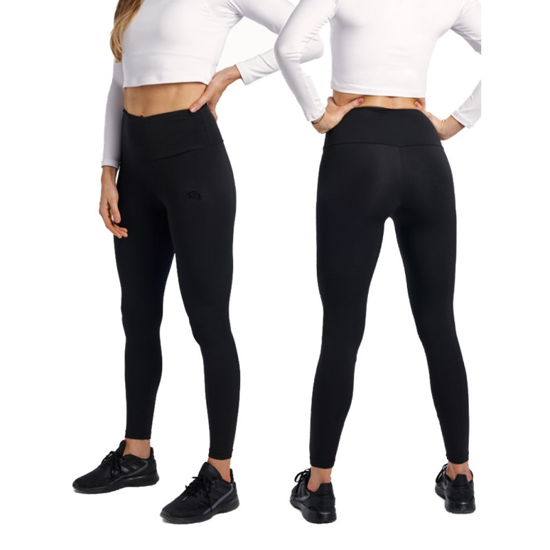 Leginsy damskie RADICAL COVER czarny L