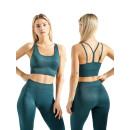 Stanik RADICAL DIAMOND BRA ziemno-zielony  M
