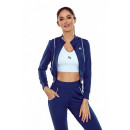 Bluza damska RADICAL ATHLETIC ZIP niebieska S