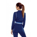Bluza damska RADICAL ATHLETIC ZIP niebieska S