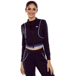 Bluza damska RADICAL ATHLETIC ZIP czarna M