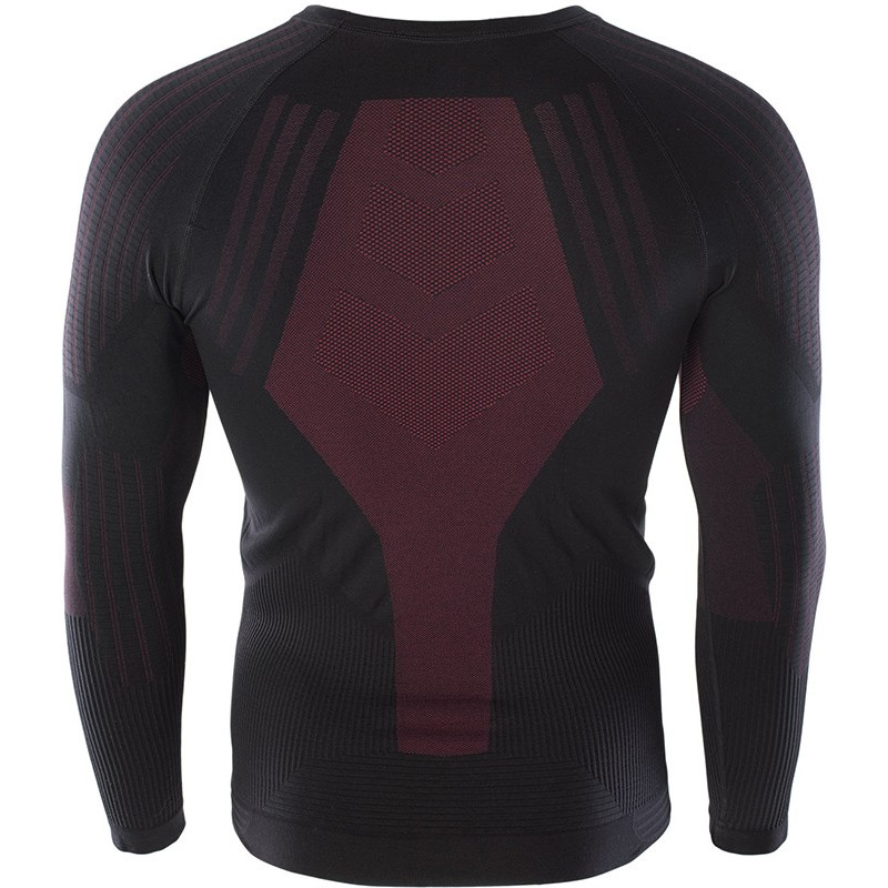 Bluzka termiczna HI-TEC HINO czar-czerw XL/XXL
