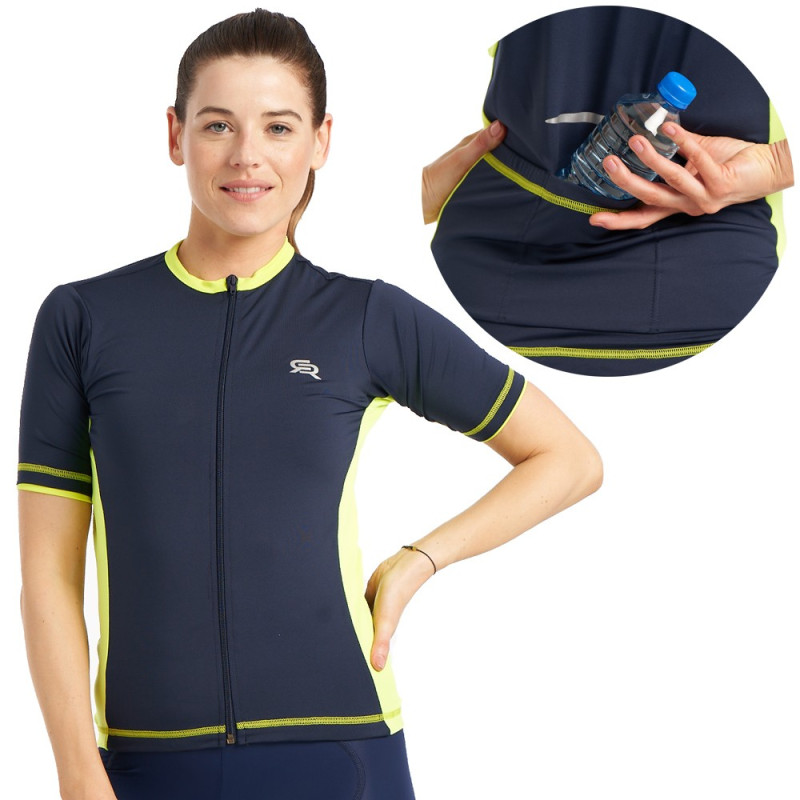 Koszulka damska RADICAL RIDE TEE granat S