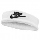 Opaska na czoło NIKE 101 biało-czarna TERRY