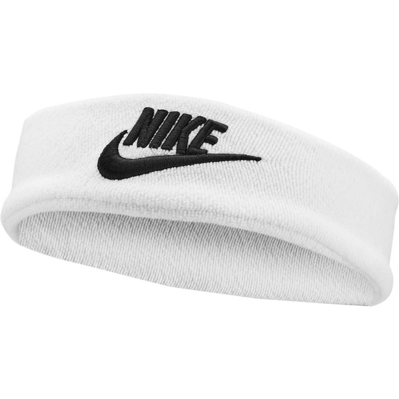 Opaska na czoło NIKE 101 biało-czarna TERRY