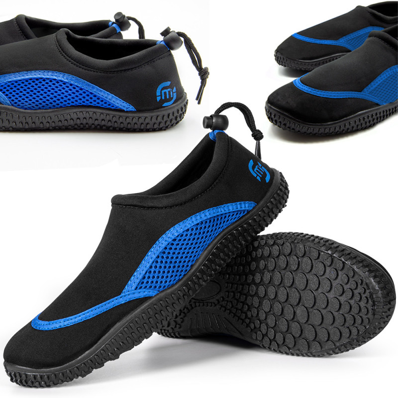 Buty do wody MOLTI BW001 niebieskie - Ochrona na kamienie i rafę 39