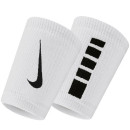 Opaski na nadgarstki  NIKE ELITE biał- czar 101
