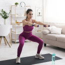 Hantle winylowe MOLTI HW001 - zestaw 2 sztuk do ćwiczeń w domu