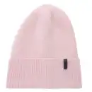 Czapka damska z wełny merino MOLTI MELINEA różowa - Miękka i ciepła
