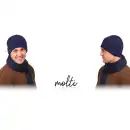 Komplet męski MOLTI CZM101+SZM100 granatowy 55-60