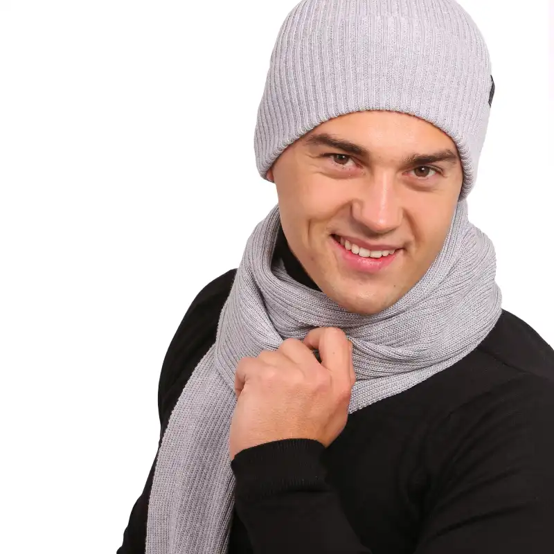 Komplet męski MOLTI CZM101+SZM100 jasnoszary 55-60