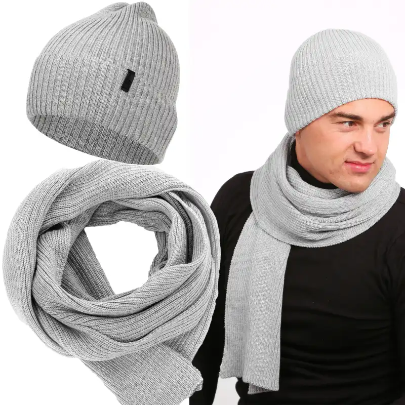 Komplet męski MOLTI CZM101+SZM100 jasnoszary 55-60