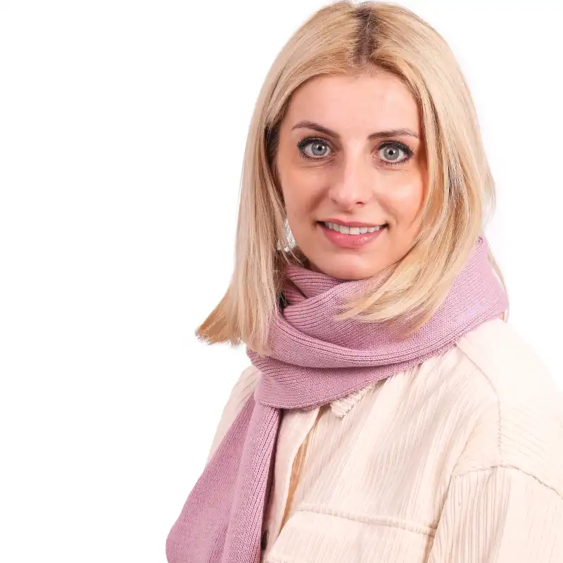 Szalik damski MOLTI SZD100 różowy
