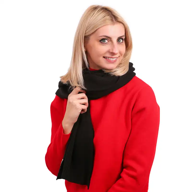 Szalik damski MOLTI SZD100 czarny