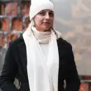 Beżowy szalik damski z wełny merino MOLTI MELINEA | Ciepły i stylowy