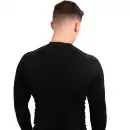 Męska bluzka termoaktywna MOLTI BL101 czarna 2XL - Bezszwowa