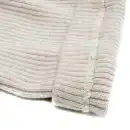 Beżowy komin damski z wełny merino MOLTI KD100 – Ciepły i elegancki