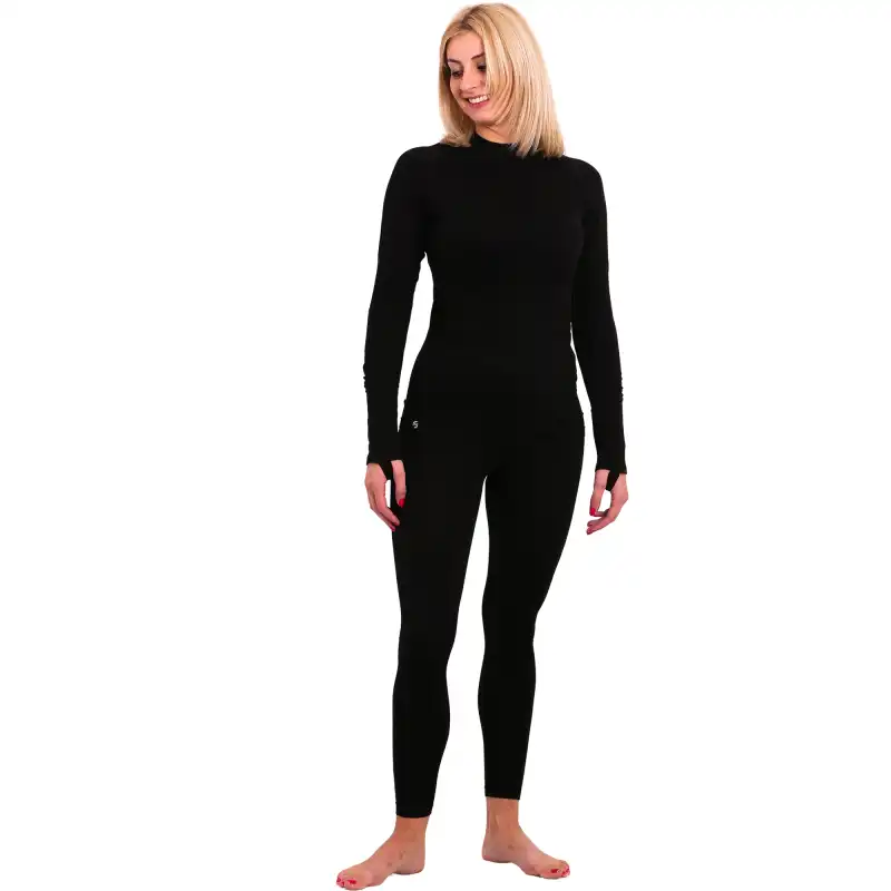 Bielizna termo damska MOLTI BL101+BL201 czarna XL