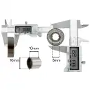 Łożyska MOLTI LCH009 ABEC-9 Chrome 8szt. do Rolek i Hulajnogi