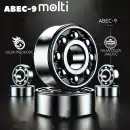 Łożyska MOLTI LCH009 ABEC-9 Chrome 8szt. do Rolek i Hulajnogi