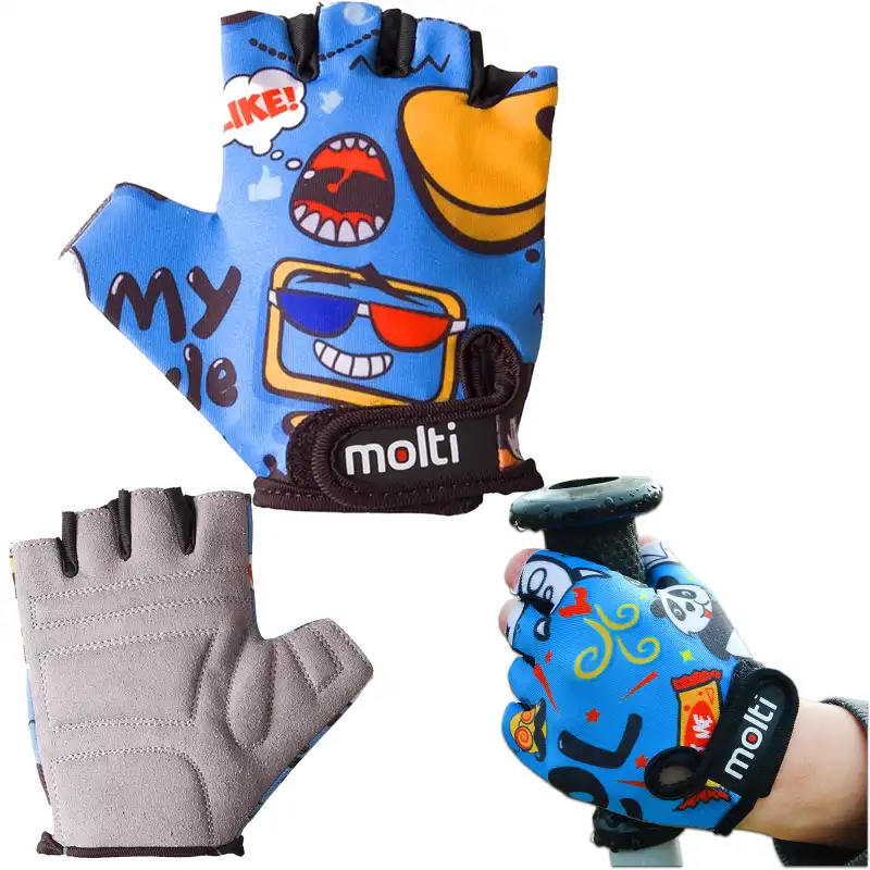 Rękawiczki row MOLTI BOY3 45104 niebieskie S