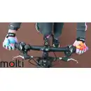 Rękawiczki rowerowe dziewczęce Molti Girl motylki S - Wygoda i styl