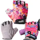 Rękawiczki rowerowe Molti Girl3 45113 Kolorowe - Komfort i Ochrona