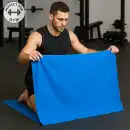 Recznik szybkoschnacy MOLTI 200x180 cm niebieski - kompaktowy i lekki