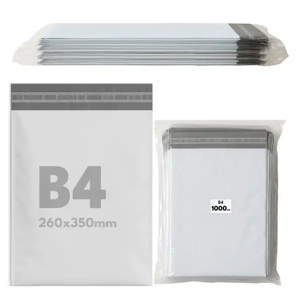 Foliopaki kurierskie MOLTI B4 260x350mm – 1000 szt. | Wytrzymałe