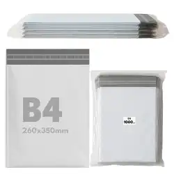 Foliopaki kurierskie MOLTI B4 260x350mm – 1000 szt. | Wytrzymałe