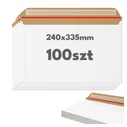 Koperty tekturowe MOLTI 240x335 mm - 100 szt. | Solidna ochrona