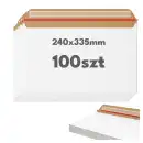 Koperty tekturowe MOLTI 240x335 mm - 100 szt. | Solidna ochrona