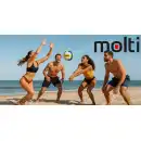 Piłka do siatkówki MOLTI PS001 Żółto-Niebieska r.5 - Treningowa