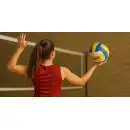 Piłka do siatkówki MOLTI PS001 Żółto-Niebieska r.5 - Treningowa