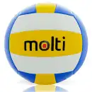 Piłka do siatkówki MOLTI PS001 Żółto-Niebieska r.5 - Treningowa