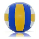 Piłka do siatkówki MOLTI PS001 Żółto-Niebieska r.5 - Treningowa
