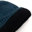 Granatowa czapka z wełny merino dla dziecka Molti 46-48 - Ciepła