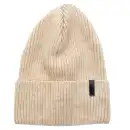 Beżowa czapka dziecięca MOLTI 100% wełna merino - rozmiar 52-54