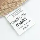 Beżowa czapka dziecięca MOLTI 100% wełna merino - rozmiar 52-54