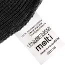 Czapka dziecięca MOLTI 100% wełna merino czarna - rozmiar 52-54