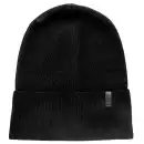 Czapka dziecięca MOLTI 100% wełna merino czarna - rozmiar 52-54