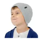 Czapka dziecięca MOLTI 100% wełny merino szara 52-54 | Sklep