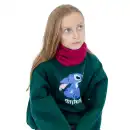 Dziecięcy komin z wełny merino MOLTI amarantowy | Idealny na wiosnę