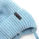 Dziecięcy komplet z wełny merino MOLTI - czapka i komin niebieski
