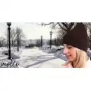 Czapka damska z wełny merino MOLTI CZD100 brazowa - Ciepło i styl