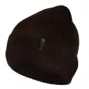 Czapka damska z wełny merino MOLTI CZD100 brazowa - Ciepło i styl