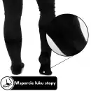 Skarpety trekkingowe Molti z wełną merino i Coolmax szare 43-46