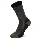 Skarpety trekkingowe Molti ST001 khaki 35-38 z wełną Merino